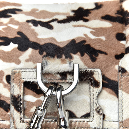 Mulberry Calf Hair Camo Cara Delevingne Mini Backpack Beige 12 of 13