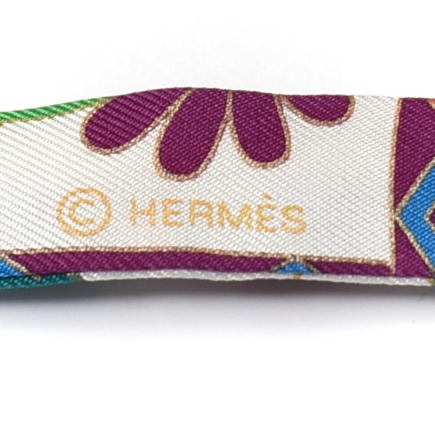 Hermes Silk Twill Bow Tie 4 of 5