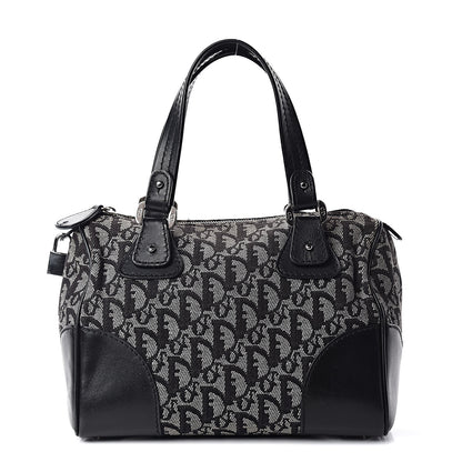 Christian Dior Monogram Boston Black 1 of 17
