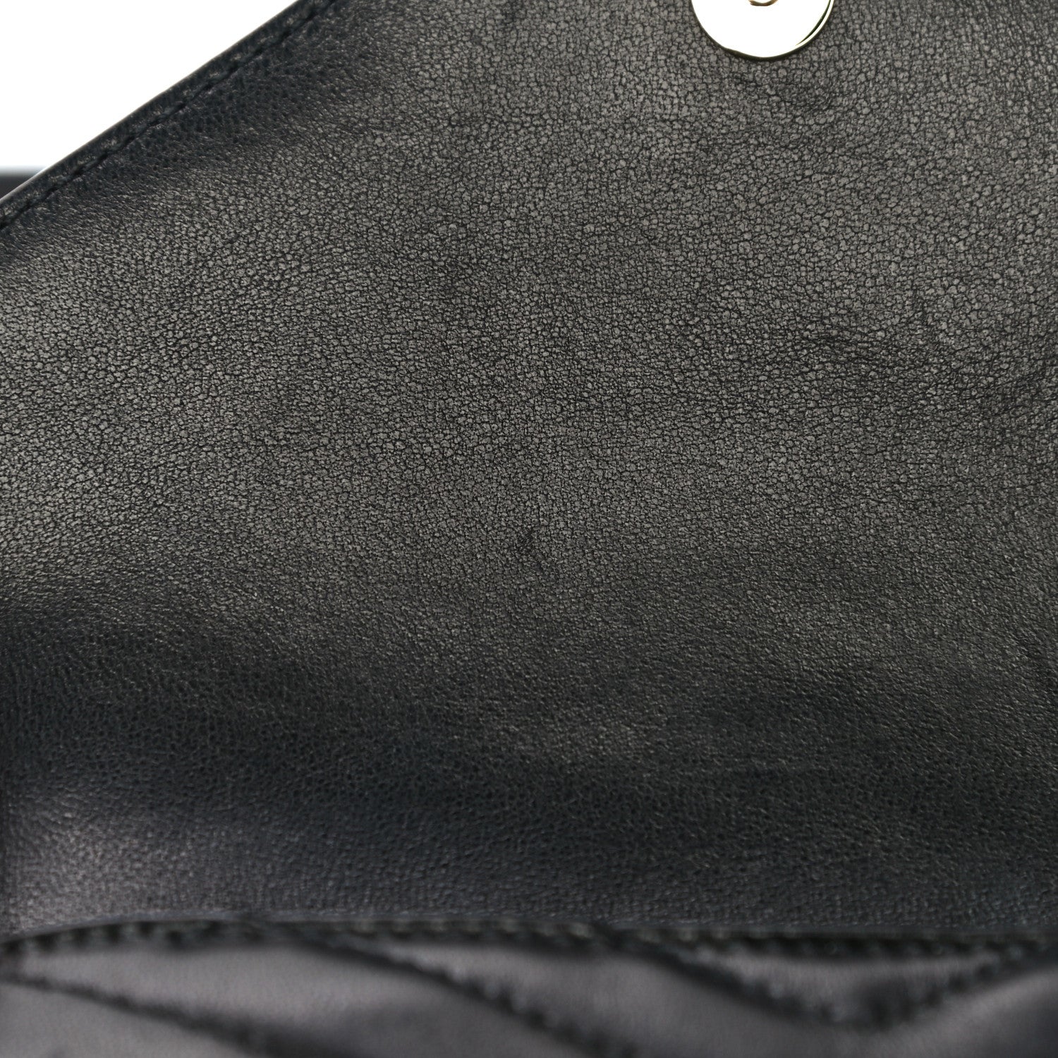 Saint Laurent Lambskin Matelasse Monogram Double Flap Bag Black 12 of 15