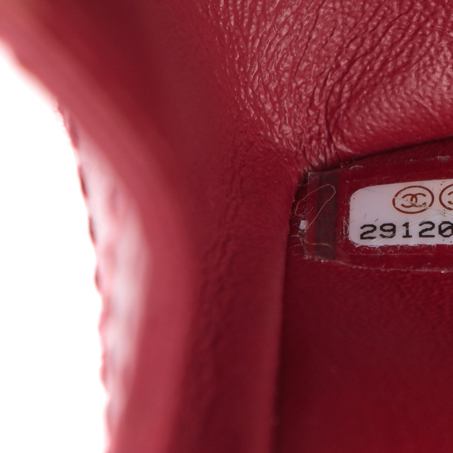 Chanel Aged Calfskin Quilted 2.55 Reissue Mini Flap Red 7 of 11
