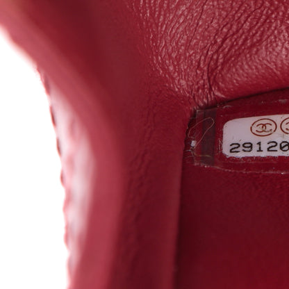 Chanel Aged Calfskin Quilted 2.55 Reissue Mini Flap Red 7 of 11