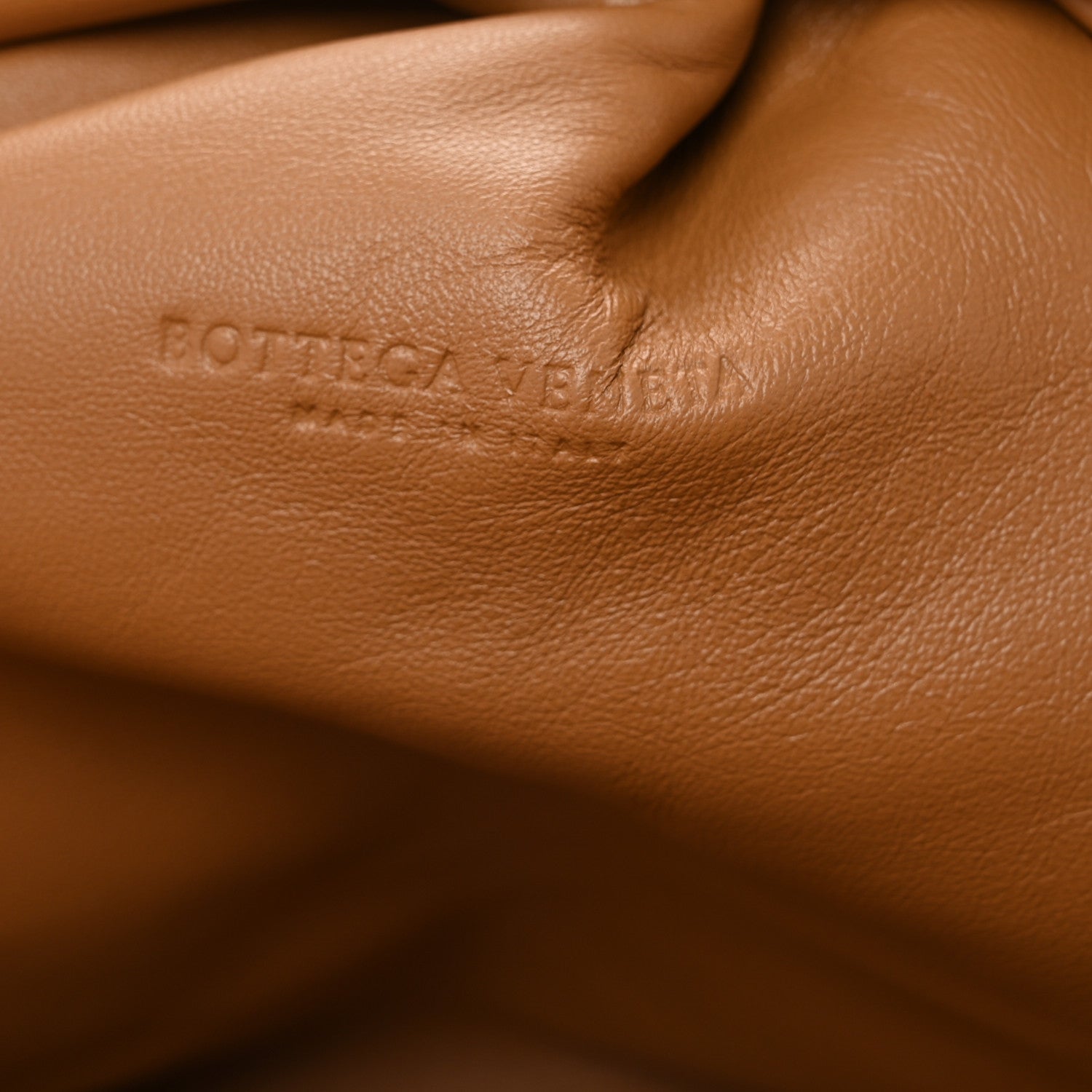 Bottega Veneta Nappa Maxi Intrecciato The Pouch Oversized Clutch Almond 6 of 11