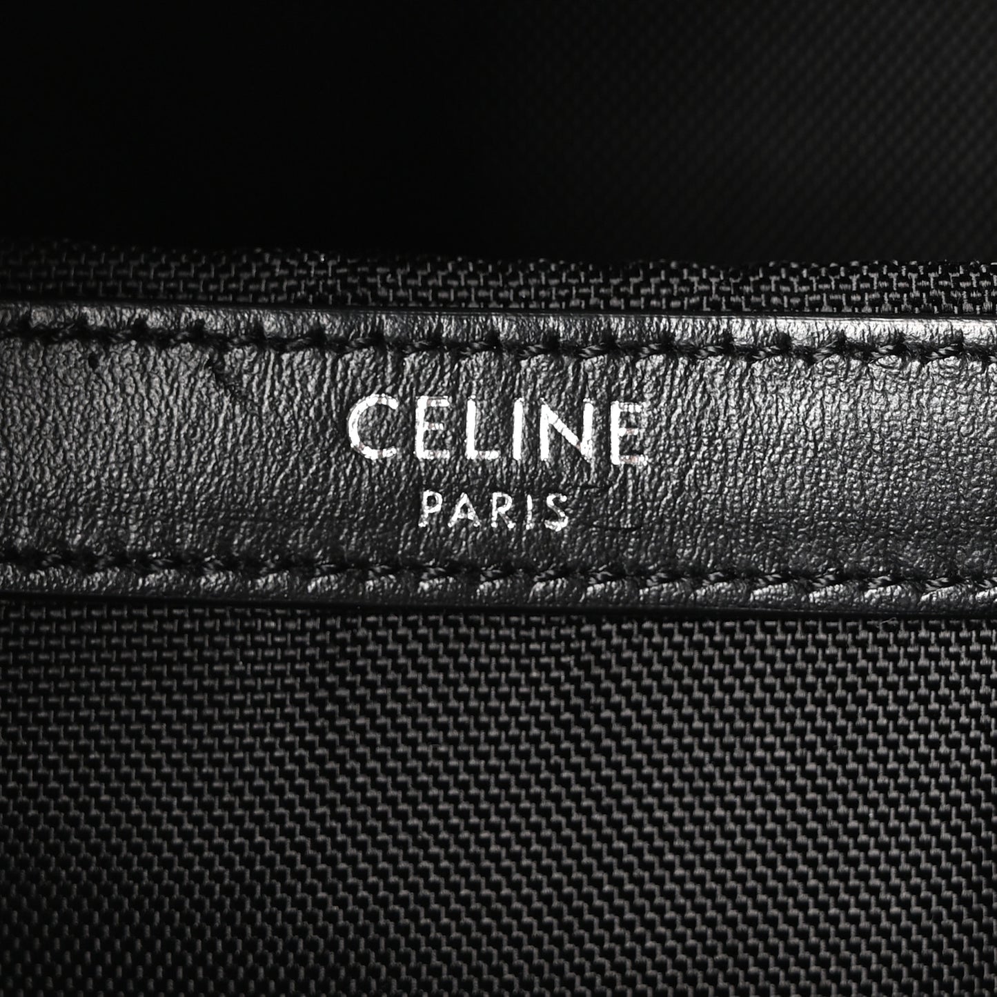 Gabardine Logo Web Trekking Medium Backpack Black