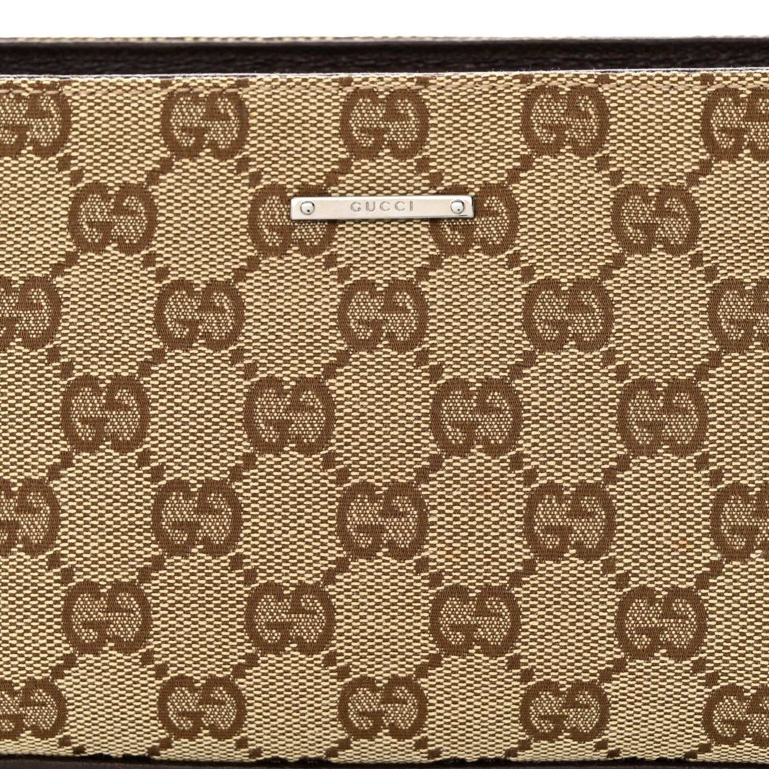 Gucci Monogram Shoulder Bag Dark Brown 8 of 11