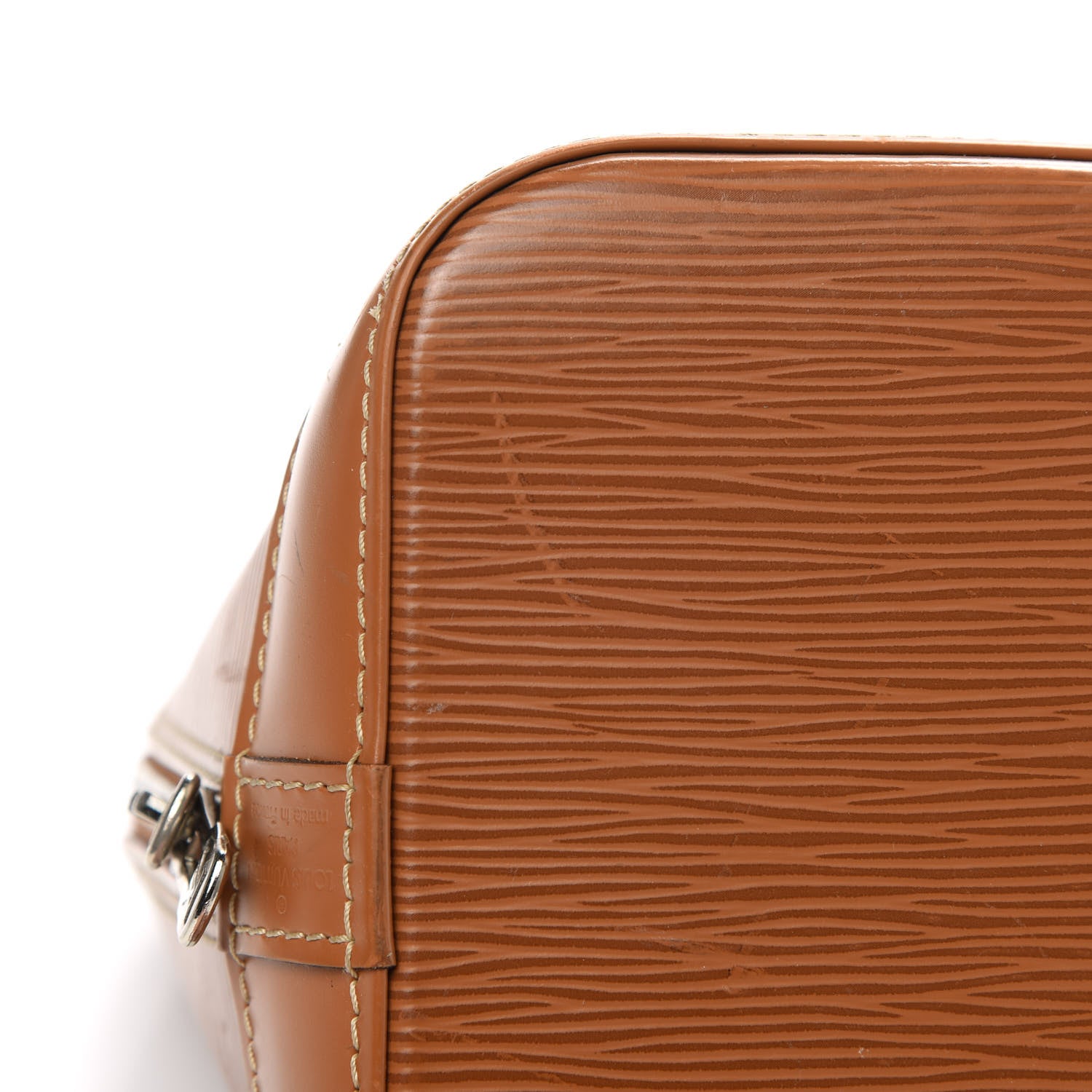 Louis Vuitton Epi Alma PM Cannelle 9 of 15