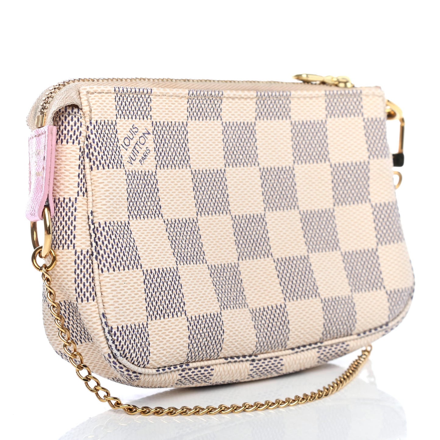 Damier Azur 2016 Christmas Animation Mini Pochette Accessories