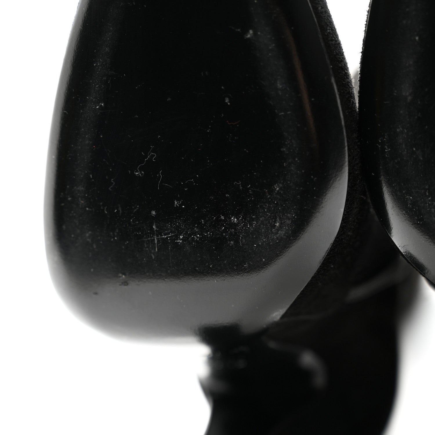 Saint Laurent Knee High Boots 36.5 Black 12 of 13