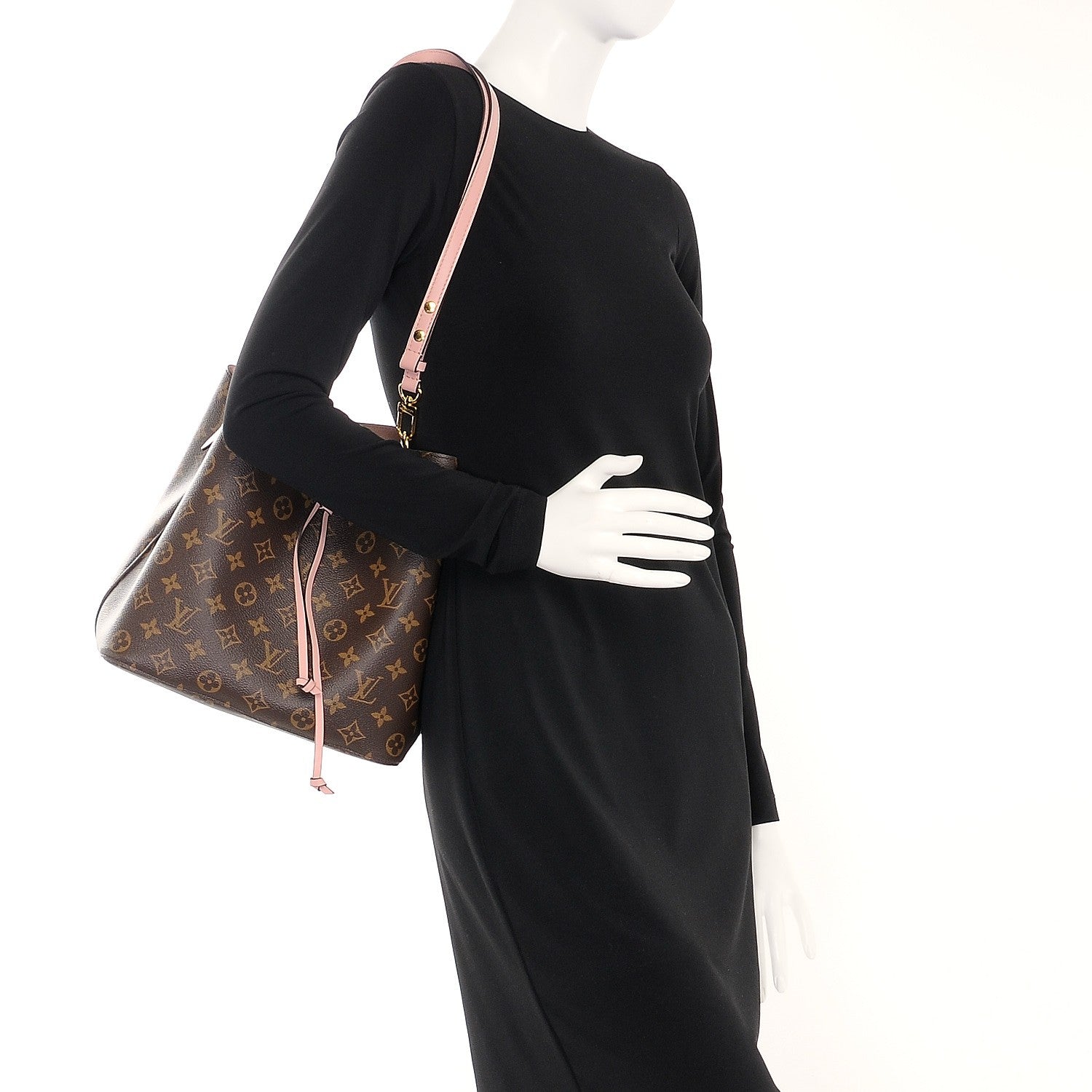 Louis Vuitton Monogram Neonoe MM Rose Poudre 2 of 6
