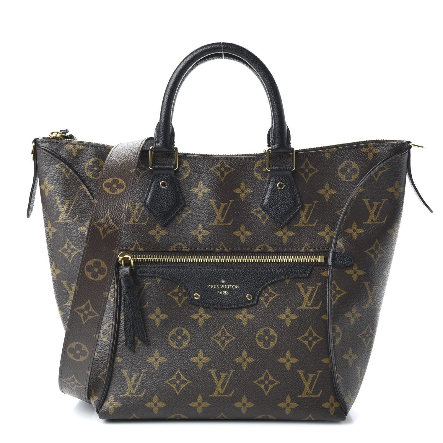 Louis Vuitton Monogram Tournelle PM Black 1 of 9