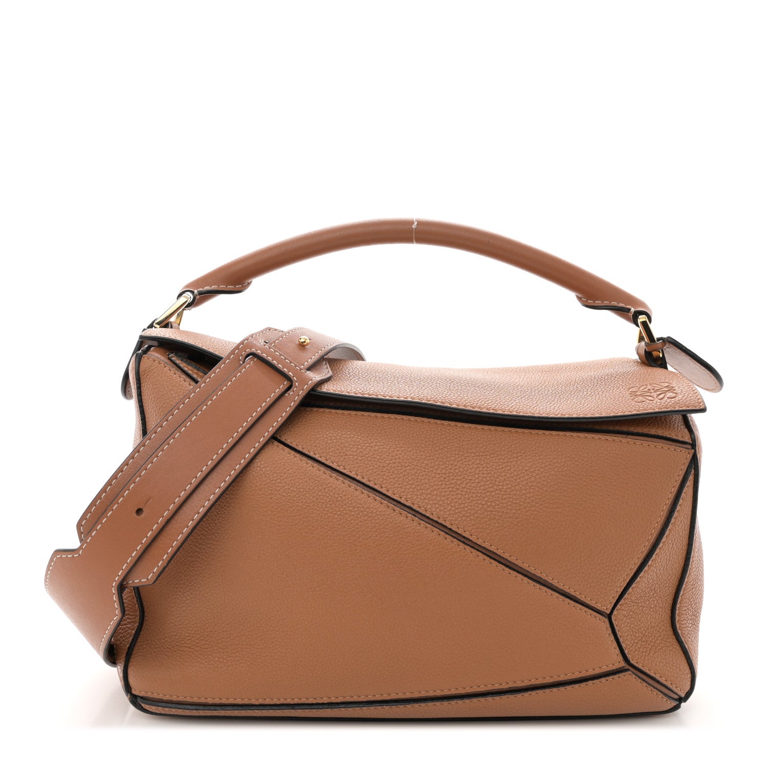Loewe Calfskin Medium Puzzle Bag Light Caramel 1 of 12