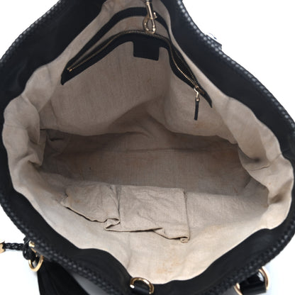 Gucci Calfskin Medium Marrakech Tote Black 4 of 4