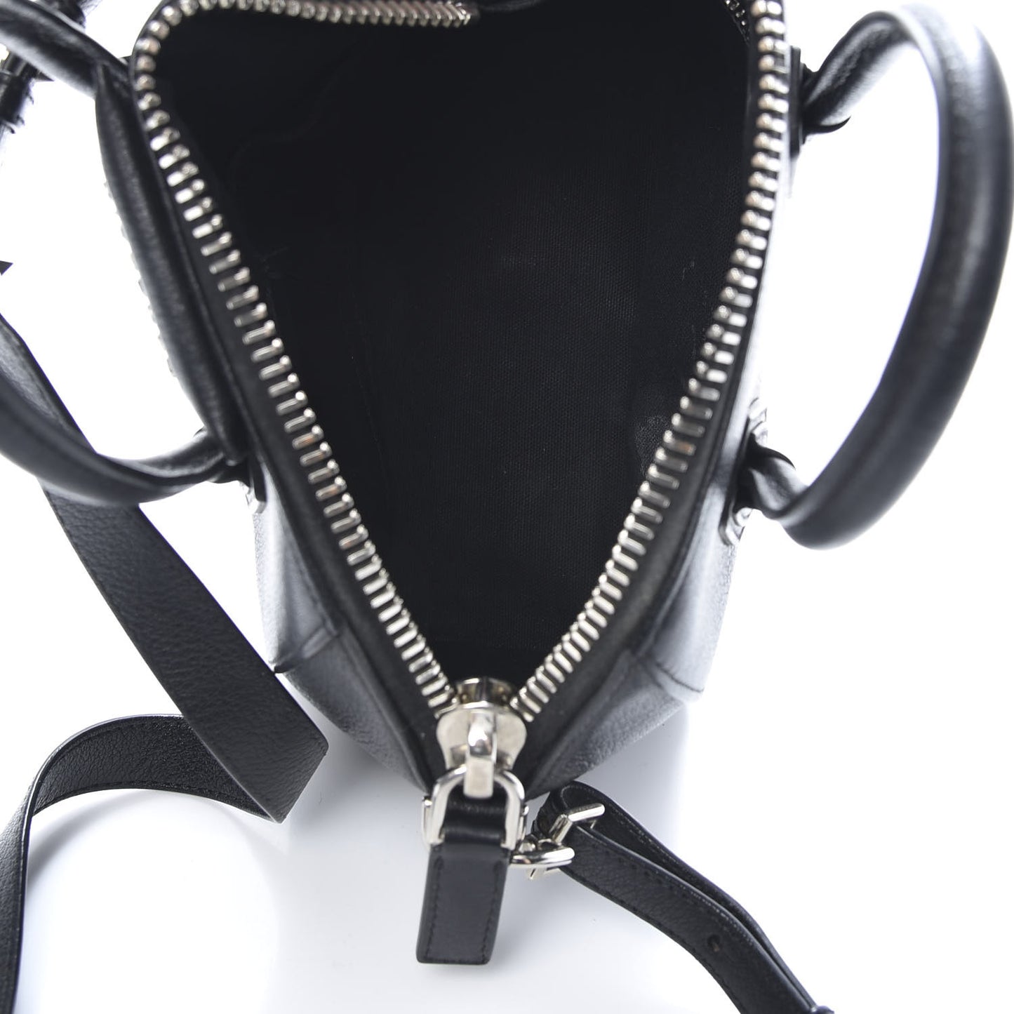 Sugar Goatskin Mini Antigona Black