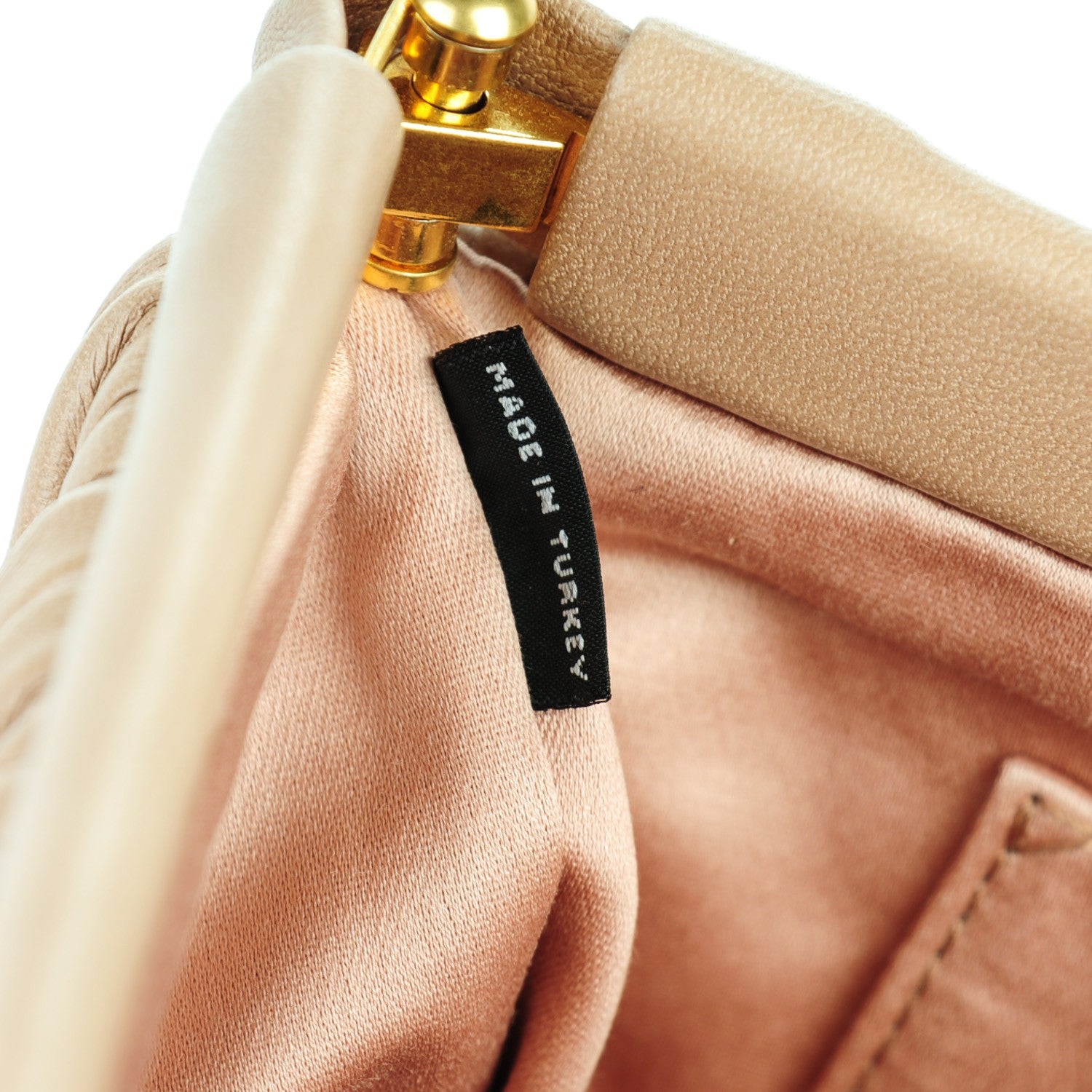 Miu Miu Nappa Matelasse Clutch Cammeo 7 of 8