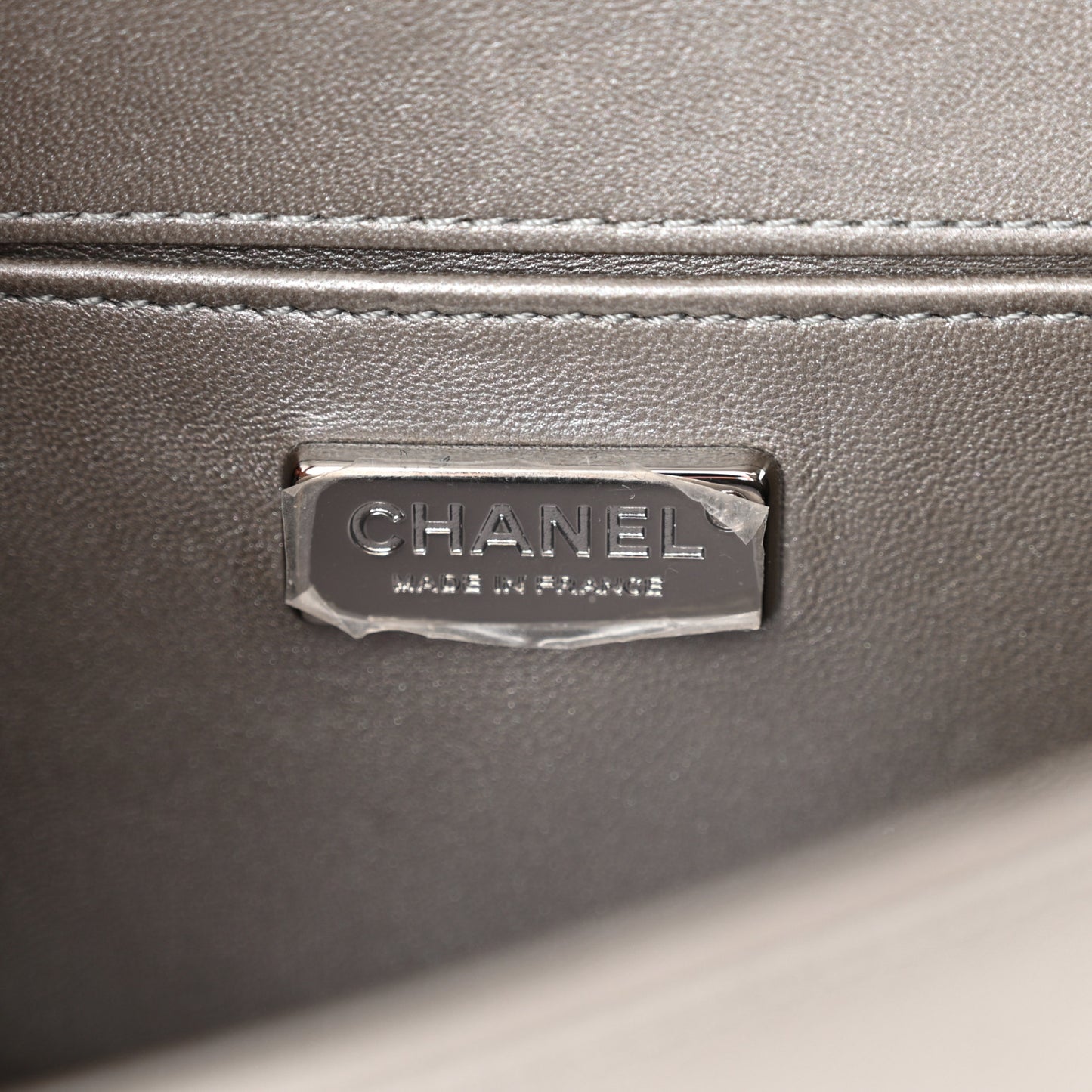 Galuchat Stingray Small Boy Flap Silver