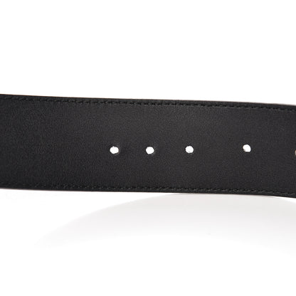 Gucci Calfskin Crystal Double G 40mm Belt 100 40 Black 9 of 10