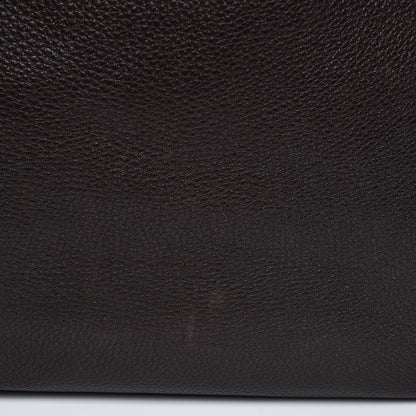 Gucci Calfskin Web Heritage Shoulder Bag Dark Brown 11 of 16