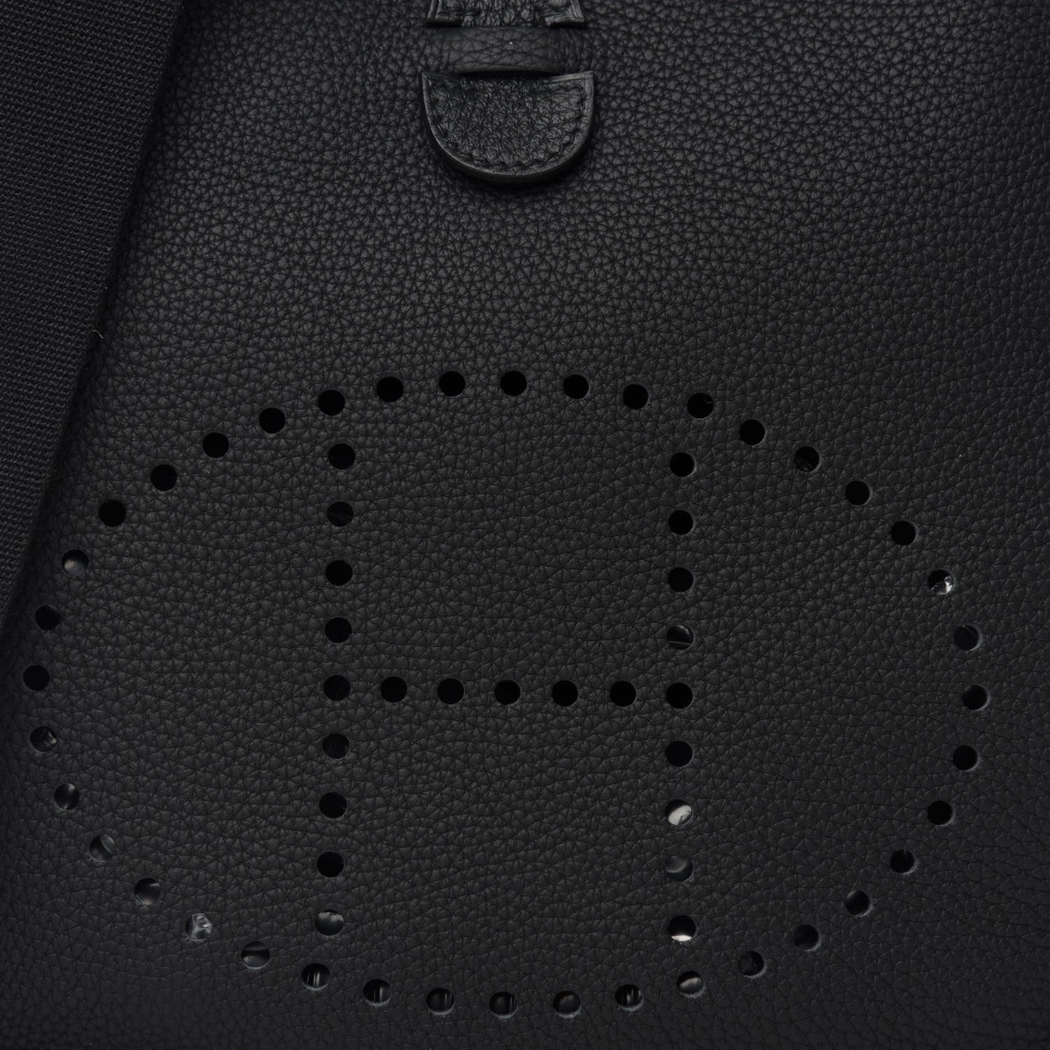 Hermes Taurillon Clemence Evelyne III PM Black 8 of 11