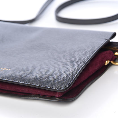 Givenchy Goatskin Suede Cross 3 Crossbody Bag Grey Aubergine 12 of 12