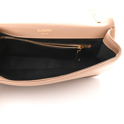 Burberry Lambskin Quilted Medium Lola Bag Camel 5 of 8