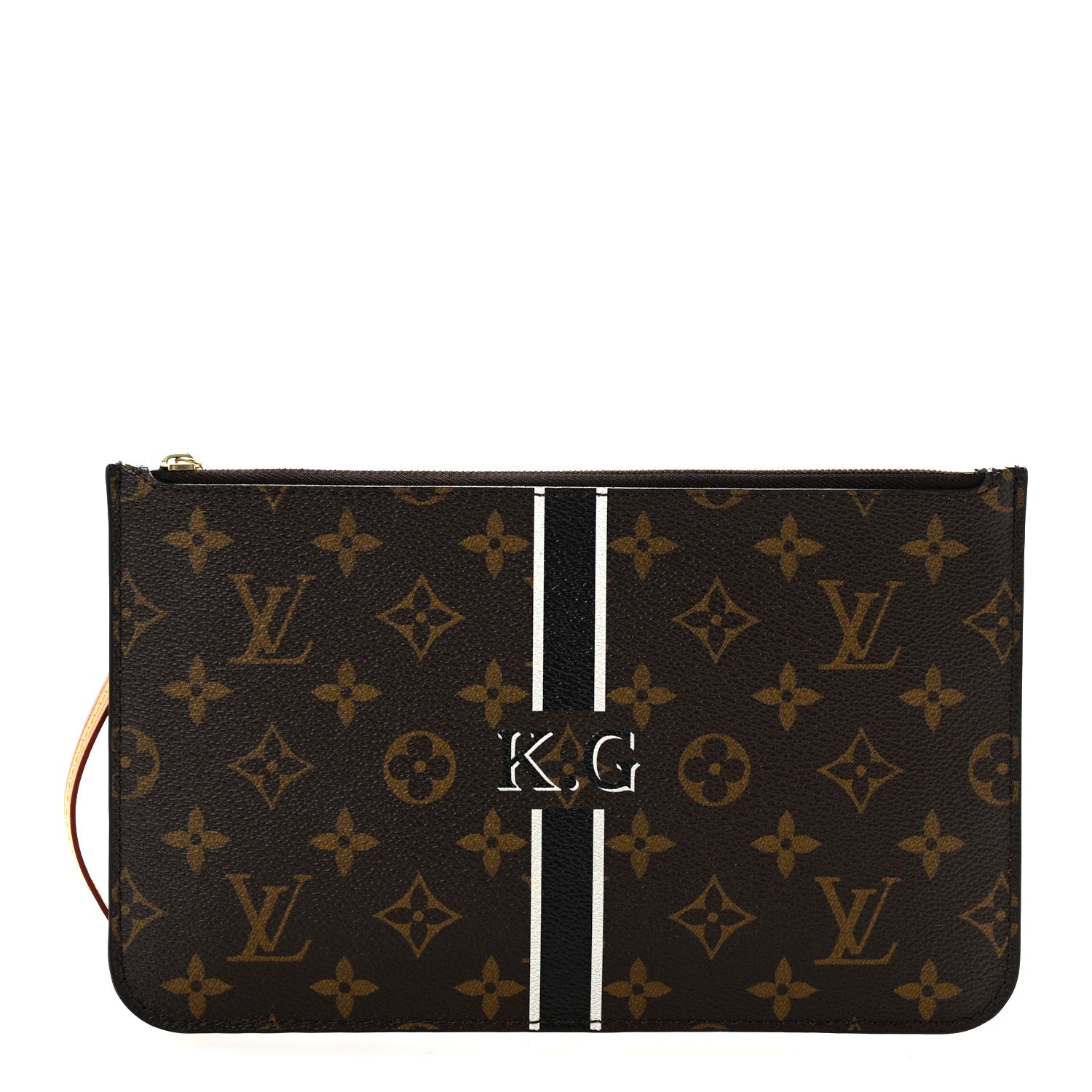 Louis Vuitton Monogram My LV Heritage Neverfull MM GM Pochette Black White 1 of 9