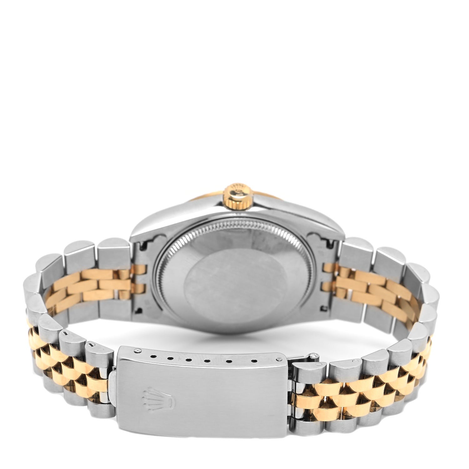 Rolex Stainless Steel 18K Yellow Gold 31mm Oyster Perpetual Datejust Watch Champagne Roman 78273 3 of 4