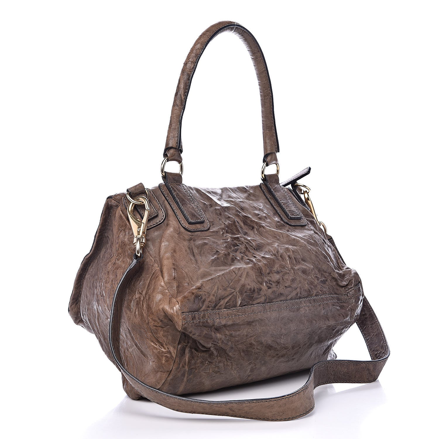 Givenchy Tumbled Sheepskin Medium Pandora Charcoal 3 of 11
