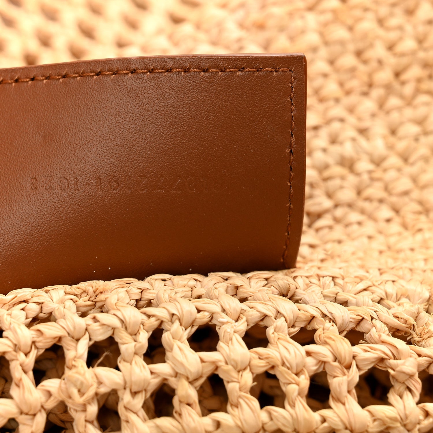 Saint Laurent Raffia Icare Shopping Tote Natural 8 of 11