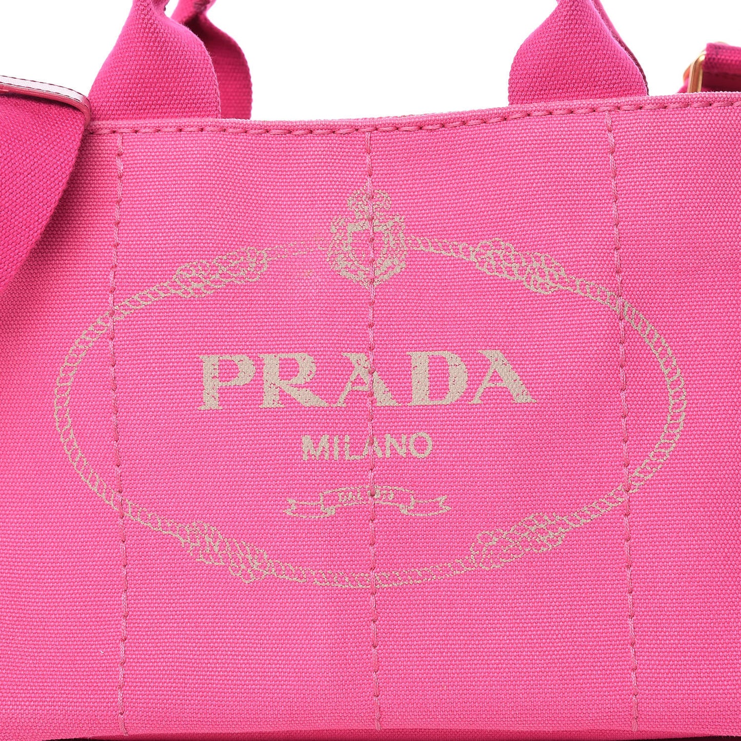 Canapa Small Logo Tote Fuxia