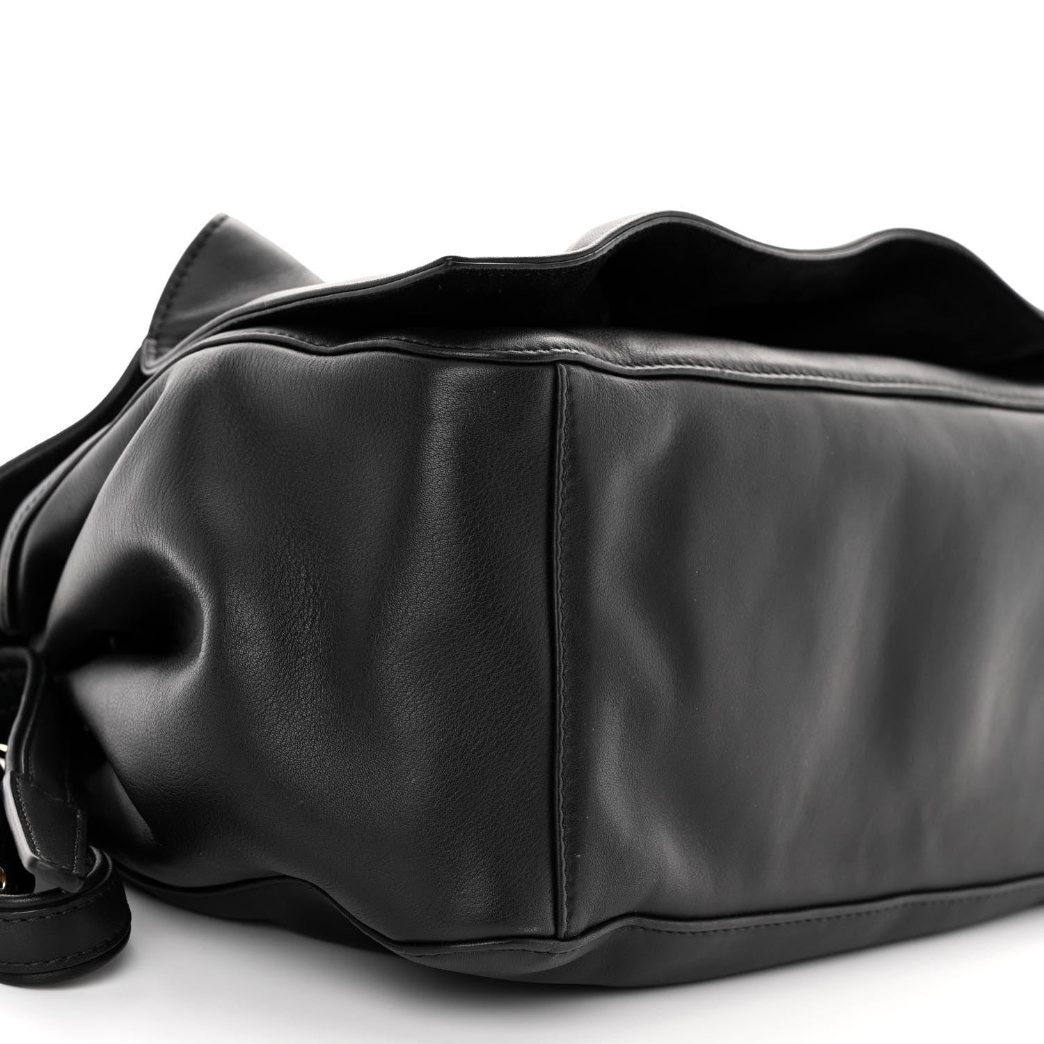Valentino Garavani Smooth Calfskin Bloomy Crossbody Bag Black 8 of 9