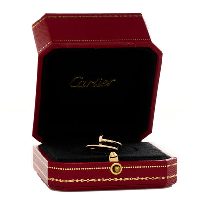 Cartier 18K Pink Gold Small Juste Un Clou Ring 6 of 6