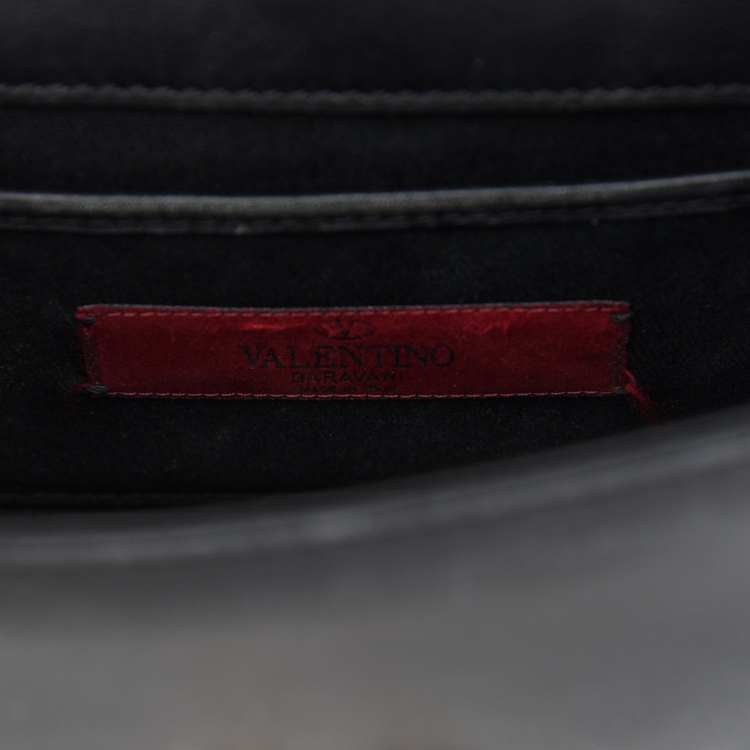 Valentino Garavani Vitello Mini Glam Lock Rockstud Flap Black 6 of 9