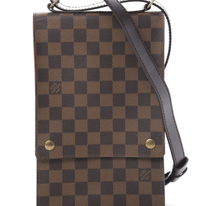 Louis Vuitton Damier Ebene Portobello Travel Shoulder Bag 7 of 10