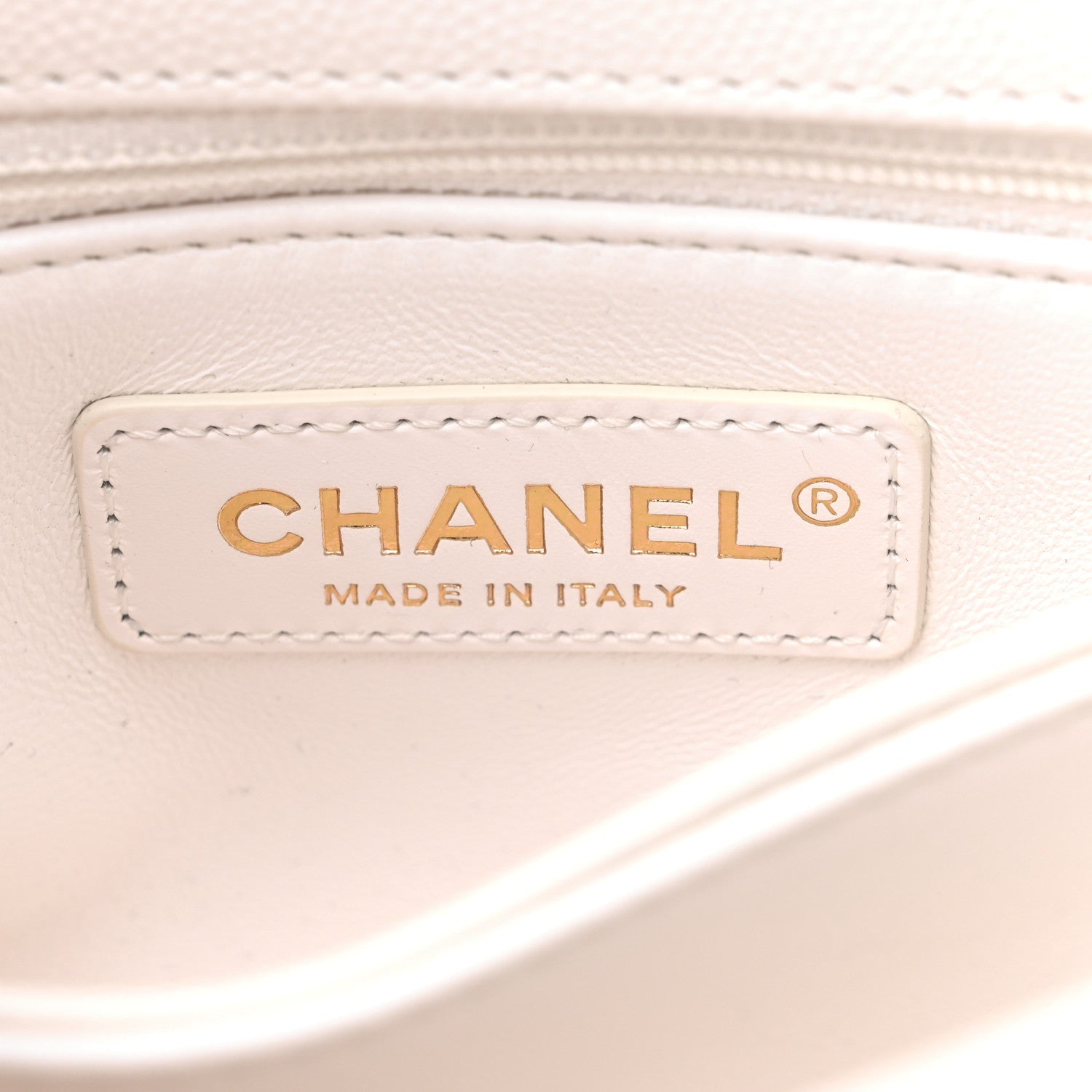 Chanel Caviar Quilted Extra Mini Coco Handle Flap White 6 of 10