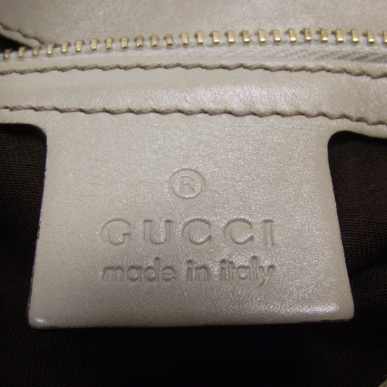 Guccissima Medium Jackie O Bouvier Hobo Off White