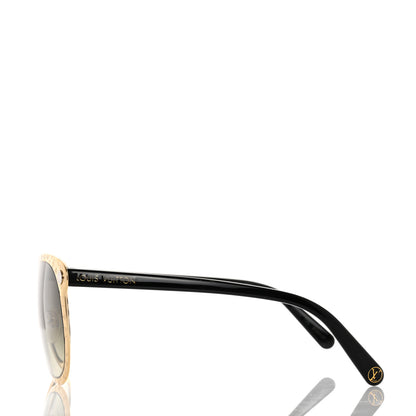 Louis Vuitton Vertigo Z0892U Sunglasses Gold 3 of 9