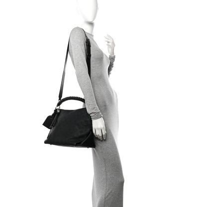 Louis Vuitton Mahina Beaubourg Hobo MM Black 2 of 10
