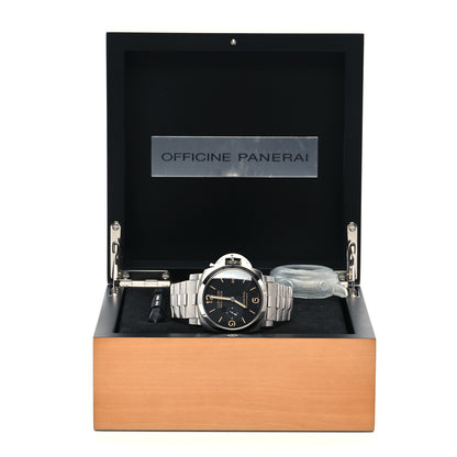 Panerai Stainless Steel 44mm Luminor Marina 3 Day Automatic Watch Black PAM00723 5 of 5