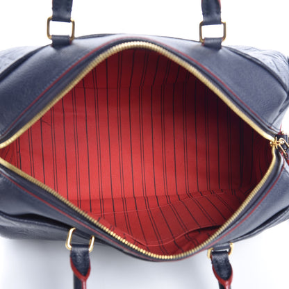 Louis Vuitton Empreinte Speedy Bandouliere 30 NM Marine Rouge 5 of 9