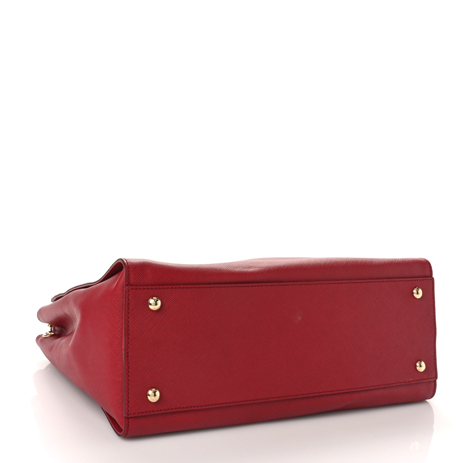 Salvatore Ferragamo Saffiano Beky Tote Rosso 4 of 8