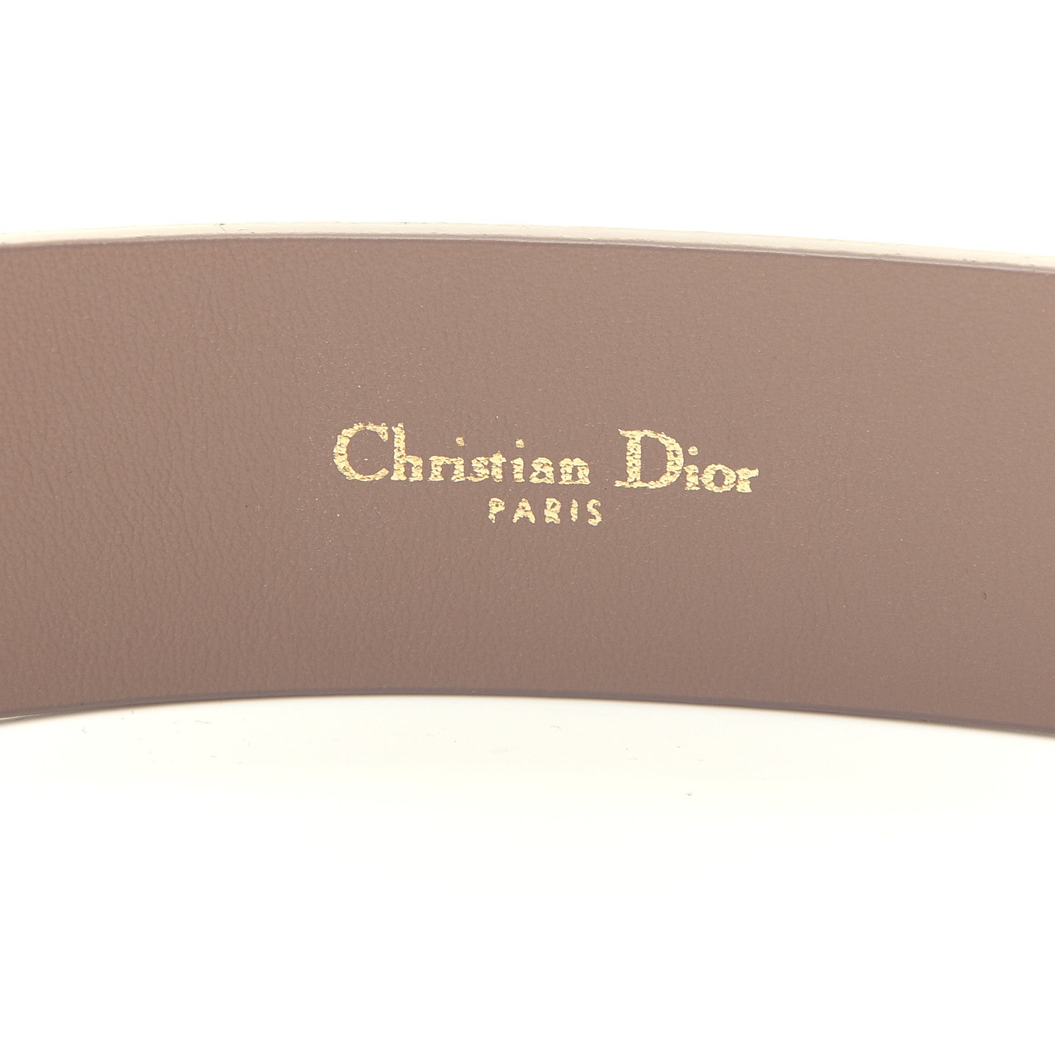 Christian Dior Calfskin 30 Montaigne 35mm Belt 70 Warm Taupe 3 of 6