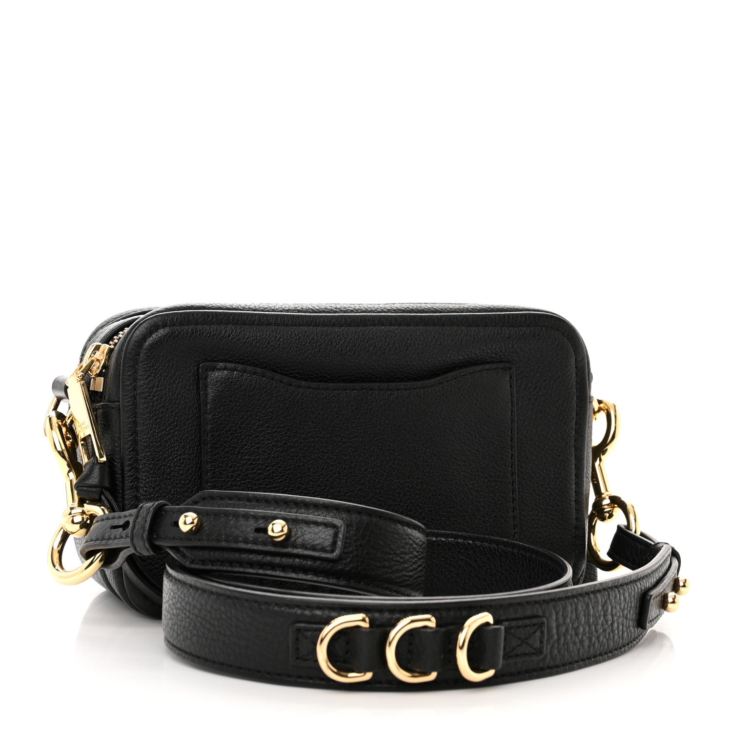 Marc Jacobs Calfskin Small Snapshot Camera Bag Black 3 of 11