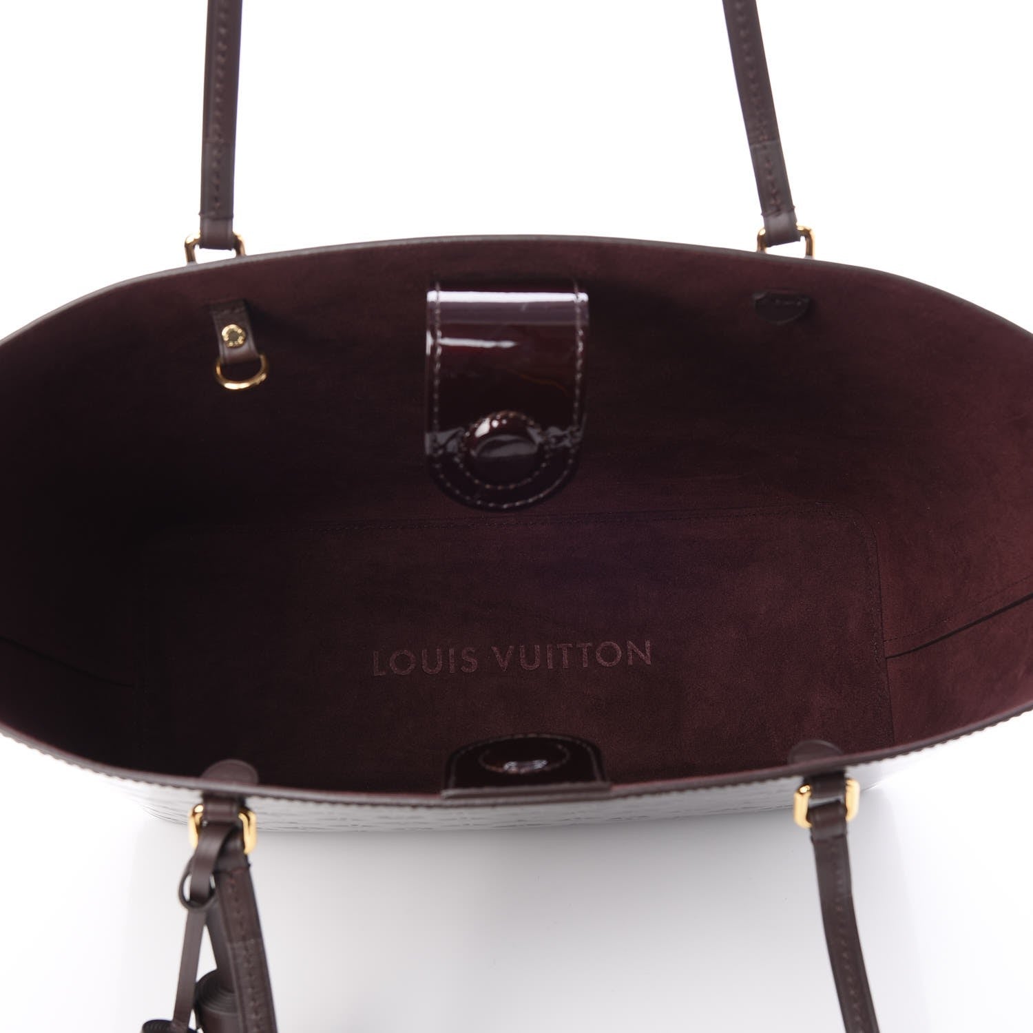 Louis Vuitton Vernis Long Beach MM Amarante 5 of 8