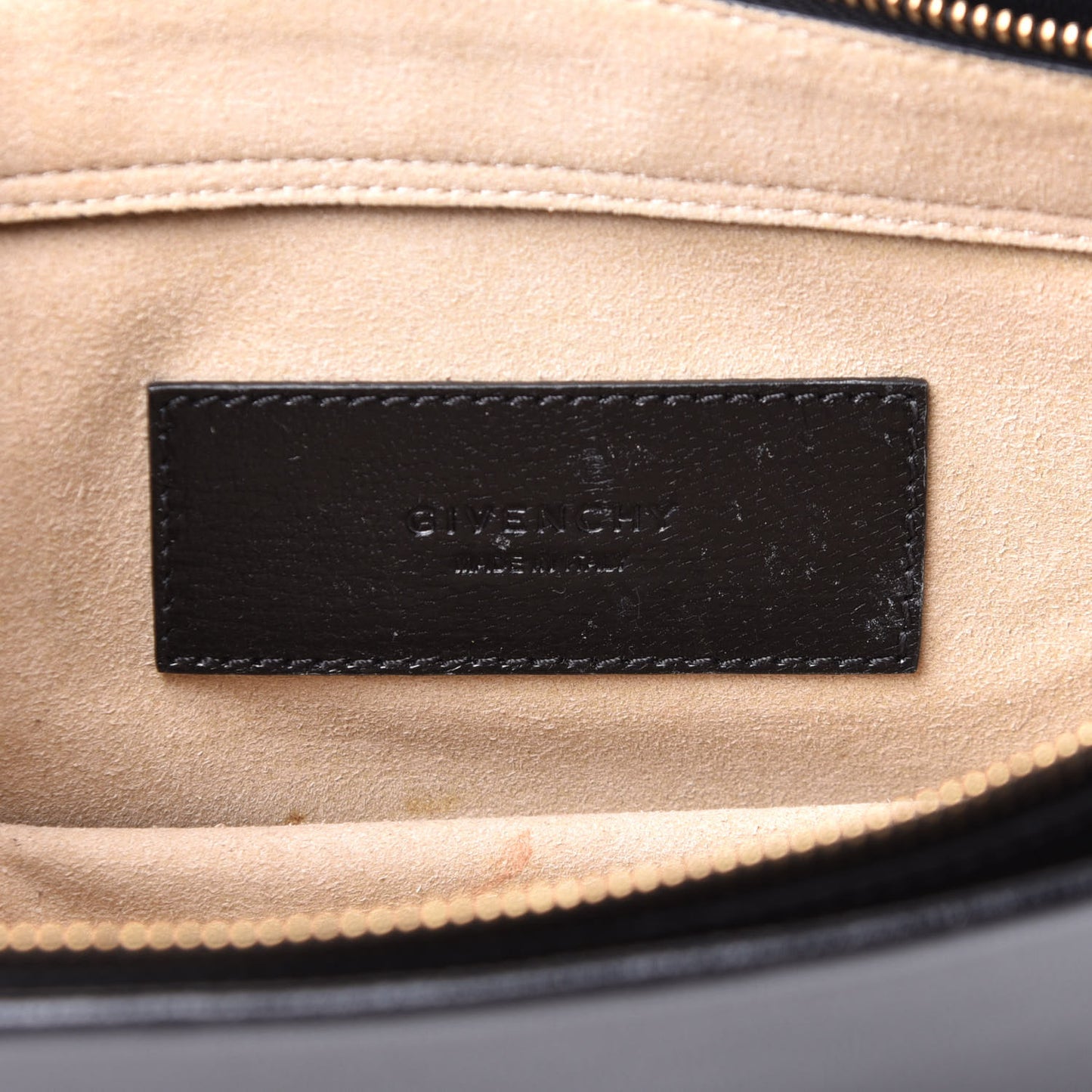 Goatskin Suede Cross 3 Crossbody Bag Black Leopard