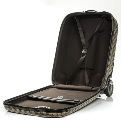Gucci GG Plus Monogram Small Interlocking G Trolley Brown 6 of 18