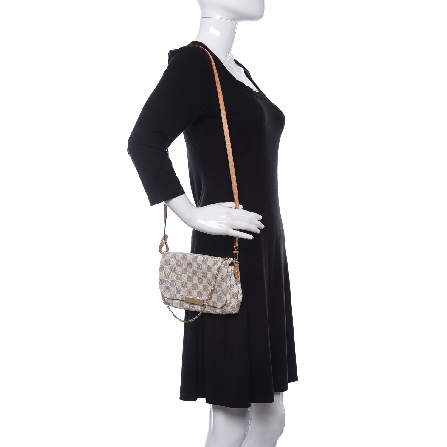 Louis Vuitton Damier Azur Favorite PM 3 of 11