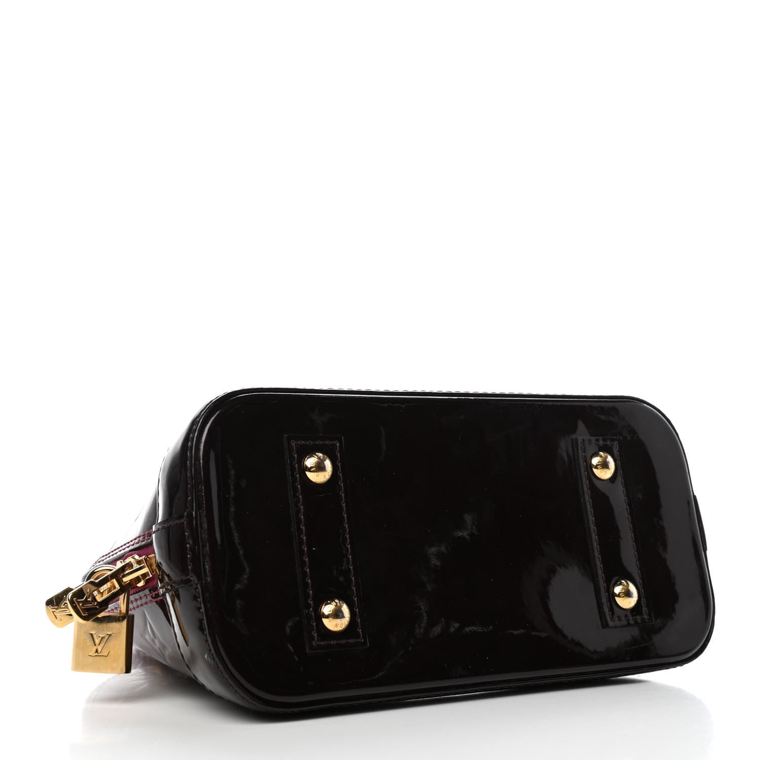 Louis Vuitton Vernis Degrade Alma BB Magenta 3 of 4
