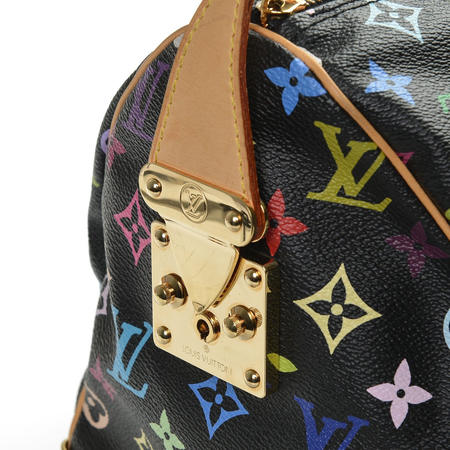Louis Vuitton Monogram Multicolor Speedy 30 Black 7 of 7