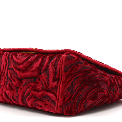 Christian Dior Velvet Rose Medium Caro Bag Rouge 10 of 10