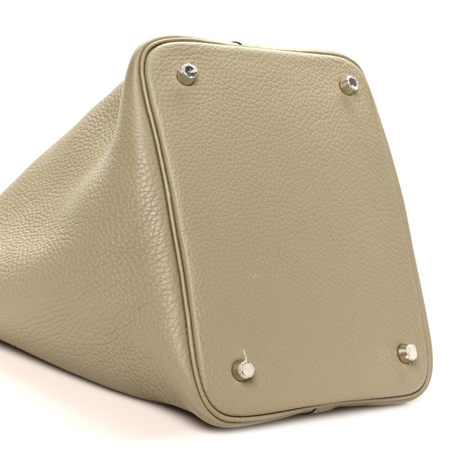 Hermes Taurillon Clemence Picotin Lock 22 MM Sauge 9 of 10